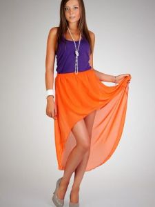 Spódnica Spódnica Model 027 Orange