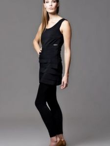 Krótka sukienka H30172 black
