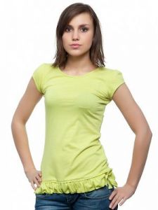 T-shirt Damski Model H-37-029 YELLOW